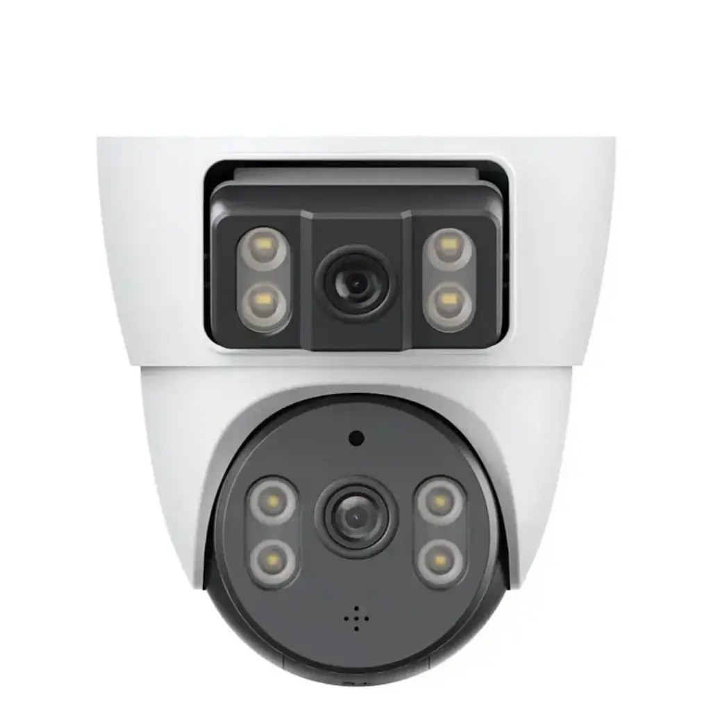 4G Indoor Dual-Lens 2 Images 4MP Battery Camera + FREE 64GB