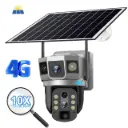 4G Dual-Lens + 10x Zoom Solar Camera + FREE 64GB 