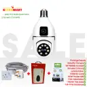 4MP WiFi Dual -lens PTZ Bulb Camera + FREE 64GB (Full-Package)