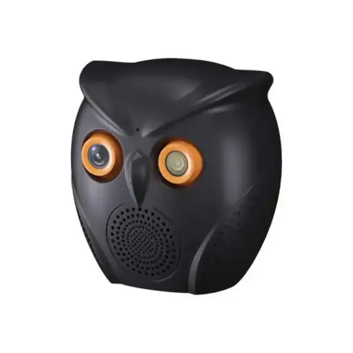 ICsee Wifi Alarm Camera 3MP Smart Owl Camera + Real Speaker & Humanoid Detection Only (Ship from Abroad)
