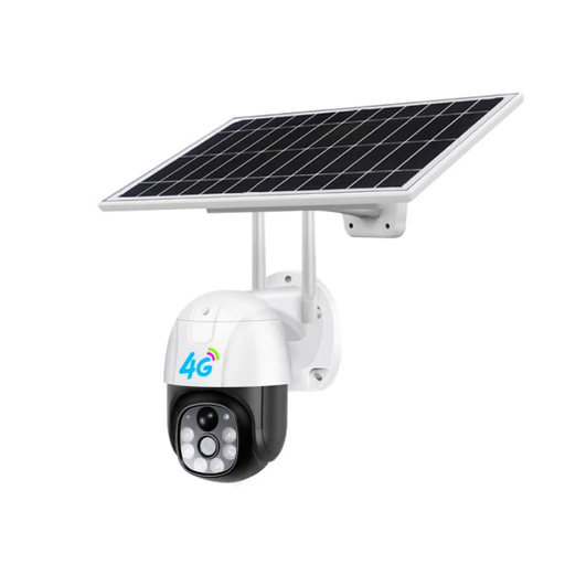 4G Solar 5MP Single-Lens Camera 2K Resolution + FREE 64GB 